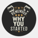 Recherche de motivatie autocollants Entraînement