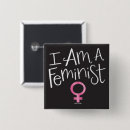 Recherche de symbole féministe badges Droits de la femme