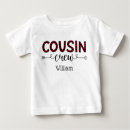 Recherche de correspondance bébé tshirts Cousin