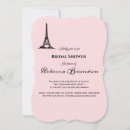 Recherche de paris bridal shower invitations Rose