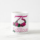 Recherche de anniversaire 75 tasses Fleur