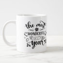 Recherche de salutations sur noël tasses Typographie