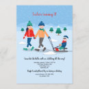 Recherche de luge invitations Neige