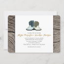 Recherche de campagnard occidental mariage invitations Couple