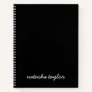 Zoek naar trendy notitieboeken Zwart