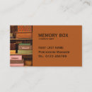 Zoek naar het in dozen doen visitekaartjes Opslag