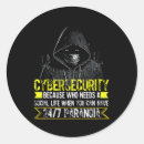 Recherche de pirate informatique autocollants Expert en sécurité informatique