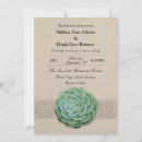 Recherche de succulent plant mariage invitations Floral