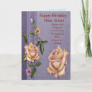 Recherche de soeurs anniversaire cartes Floral