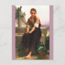 Recherche de bouguereau de william adolphe cartes postales Femme