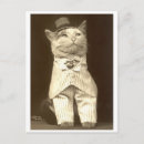 Recherche de humour de costume cartes postales Chat