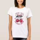 Zoek naar cherry dames tshirts Roze strik