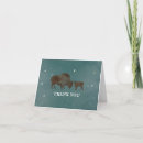 Recherche de bison vœux cartes Baby