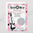 Recherche de guitare rose invitations Musique