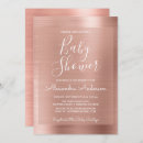 Recherche de foil baby shower invitations Moderne