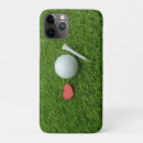 Recherche de boule de golf iphone coques Vert