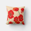Recherche de red poppy coussins Floral