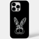 Recherche de lapin blanc iphone coques Noir et blanc