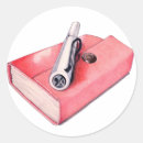 Recherche de cuir rouge autocollants Dessin
