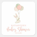 Recherche de lapin mignon autocollants Baby shower lapin