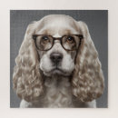 Recherche de cocker spaniel puzzles Mignon