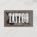 Zoek naar machine shop visitekaartjes Tattoo