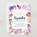 Recherche de sleepover invitations Fête d'anniversaire spa