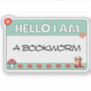 Zoek naar boekenwurm stickers Lezen