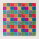 Recherche de patchwork puzzles Rétro