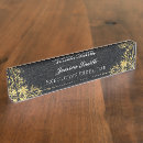 Zoek naar werknemers naambordjes Goud