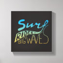 Recherche de grandes vagues pour surfer posters Bateau