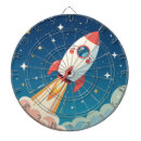 Recherche de fusée jeux de fléchettes Espace