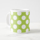 Recherche de pois vert tasses Motif à points polka