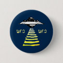 Recherche de soucoupe volante badges Science fiction