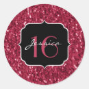 Zoek naar donker roze stickers Verjaardag