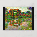 Recherche de jardin de monet cartes postales Étang