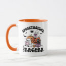 Recherche de tasse drôle de halloween tasses Teacher