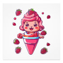 Zoek naar framboos posters Kawaii
