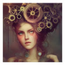 Zoek naar tandwielen steampunk kunst Generatief element
