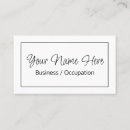 Recherche de modernes aquarell visitenkarten Botanique