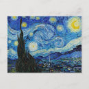 Recherche de le soir cartes postales Van gogh