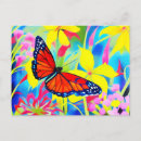 Recherche de peinture papillon cartes postales Motif