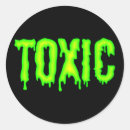 Zoek naar giftige stickers Horror
