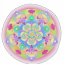 Zoek naar regenboog mandala stickers Bloem
