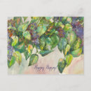 Zoek naar lila bloemen briefkaarten Violet