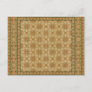 Recherche de motifs décoratifs cartes postales Brun roux