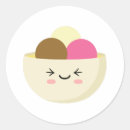 Recherche de glace vanille autocollants Mignon