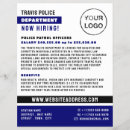 Recherche de police prospectus Policier