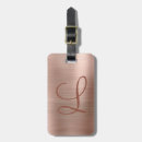 Recherche de metal luggage tags Métal brossé