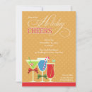 Zoek naar cheers cocktail party uitnodigingen Kerstfeest